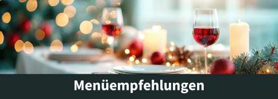 Weihnachtsangebote - Menüempfehlungen