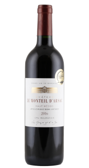 Château Monteil d'Arsac Haut-Médoc Cru Bourgeois 2016 