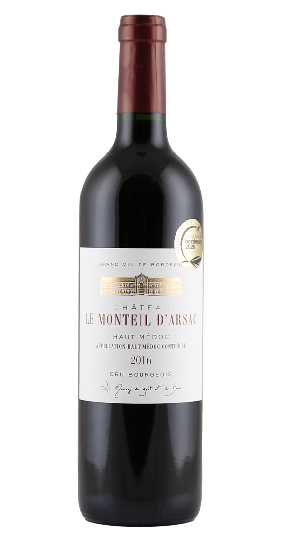 Château Monteil d%27Arsac Haut-Médoc Cru Bourgeois 2016 Château Monteil d’Arsac Meravino DE