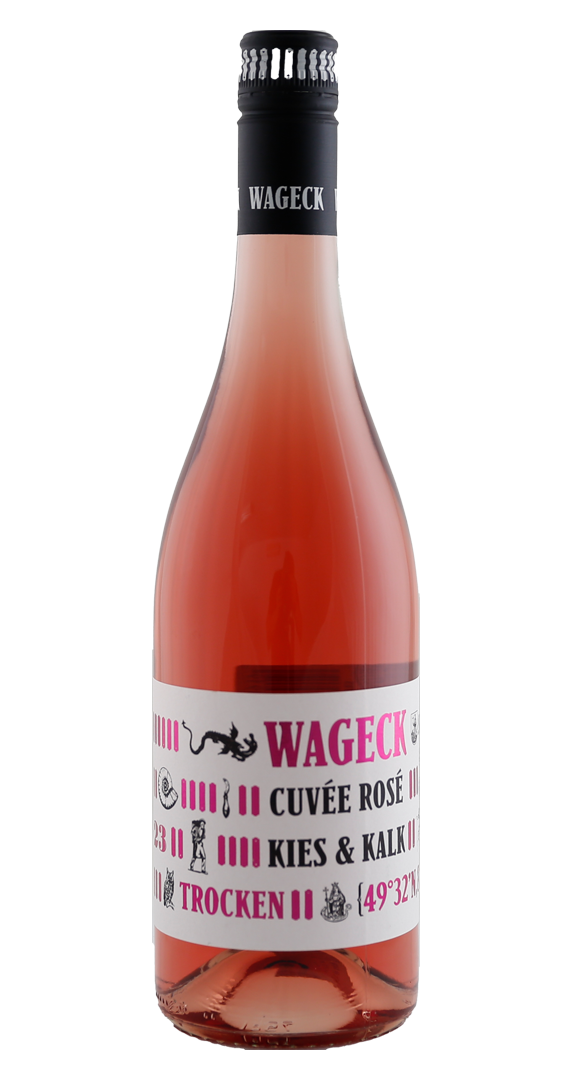 Wageck Cuvée Rosé Kies und Kalk 2023 Wageck Pfaffmann Meravino DE